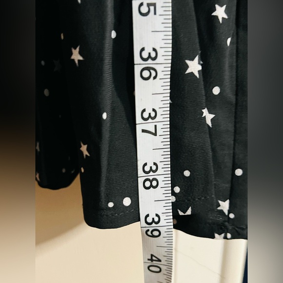 Black with White Stars Ritera Dress - Picture 4 of 6